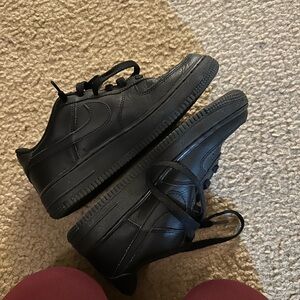 Nike Black kids 03 air forces